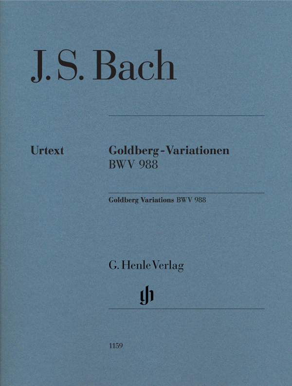 Bach  J.S.巴赫 ：哥德堡变奏曲 (净版，无指法标记) BWV 988  HN 1159