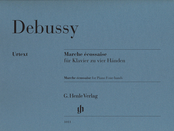 Debussy 德彪西 为钢琴四首联弹而作的埃科赛斯进行曲 HN 1011