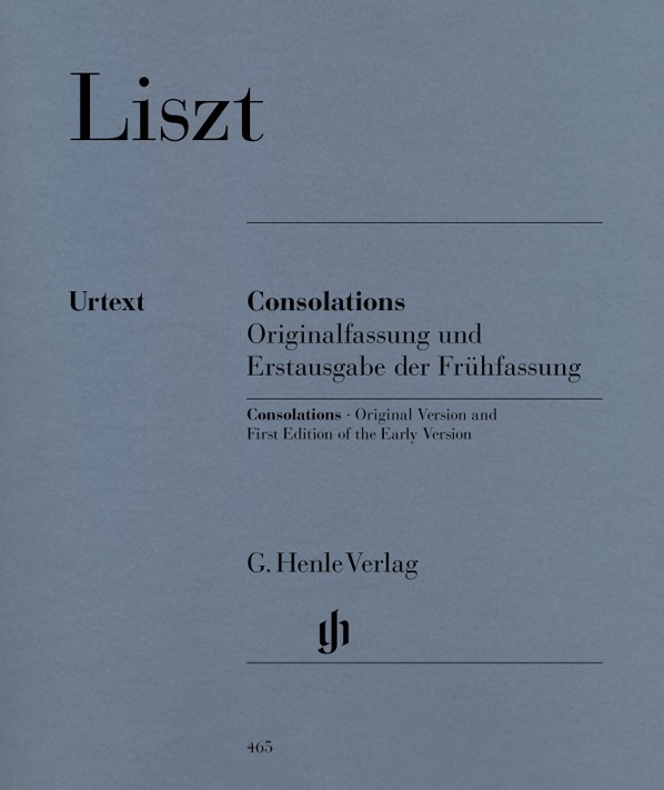 李斯特 安慰 Liszt Consolations HN 465