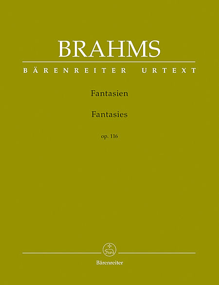 【原版乐谱】Brahms 勃拉姆斯 幻想曲 OP 116  BA 9628