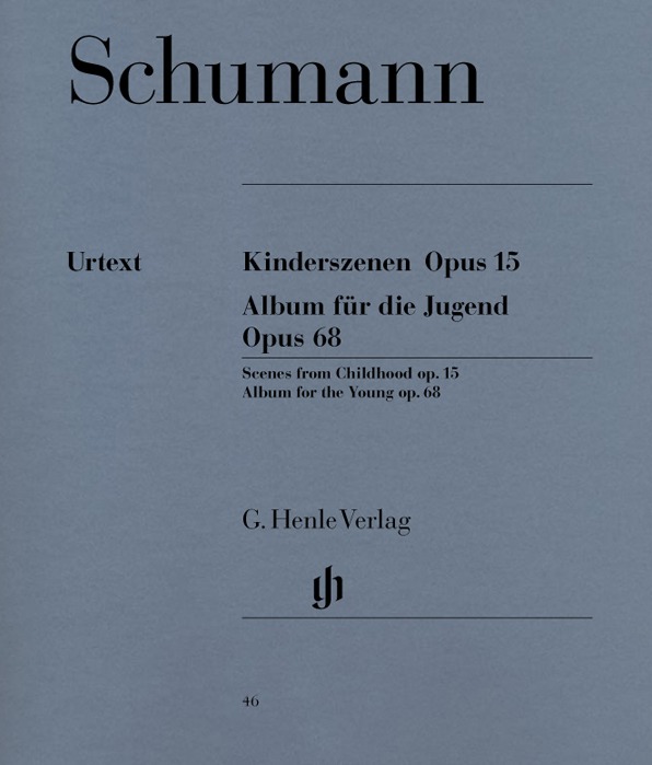 【原版】Schumann 舒曼 少年曲集 op. 68/ 童年情景 op. 15 HN 46