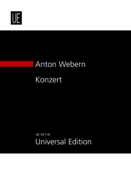 【原版】Webern 韦伯恩 协奏曲 op 24  UE34118