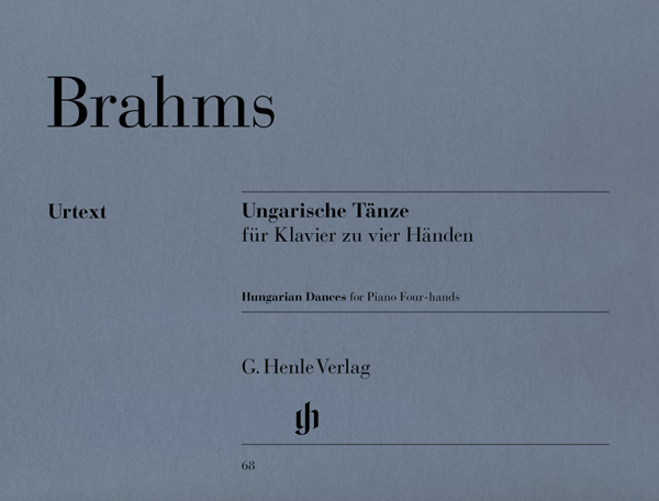 【原版】Brahms 勃拉姆斯 匈牙利舞曲 1-21 HN 68