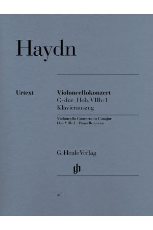 【原版】Haydn 海顿 C大调大提琴协奏曲 Hob. VIIb:1  HN 417