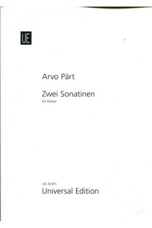 Arvo part 阿福▪佩尔特 两首钢琴小奏鸣曲 UE 30411