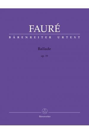 Faure 福雷 钢琴叙事曲 OP.19  BA 10841