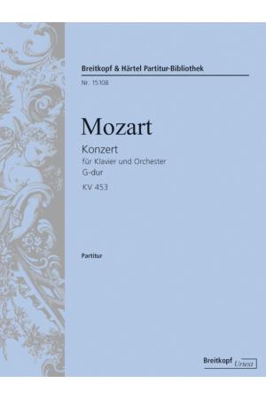 Mozart 莫扎特 第十七钢琴协奏曲 G大调 K. 453（总谱）PB 15112