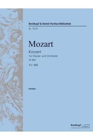 Mozart 莫扎特 第二十三钢琴协奏曲 A大调 K. 488（总谱） PB 15111