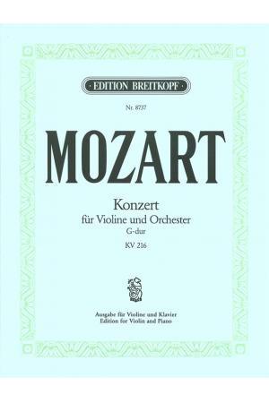 Mozart 莫扎特 G大调第三小提琴协奏曲 K. 216  EB 8737