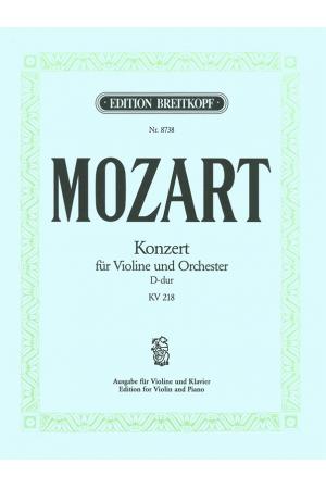 Mozart 莫扎特 D大调第四小提琴协奏曲 K.218  EB 8738