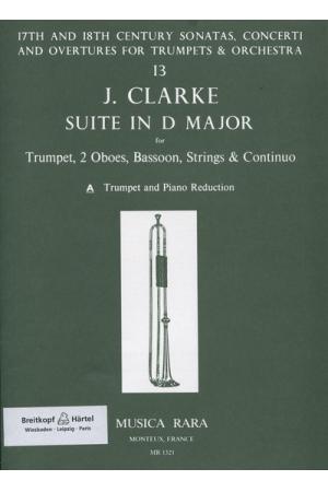 Clarke 克拉克：D大调组曲--为小号和钢琴改编 MR 1321