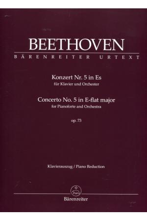 原版乐谱 Beethoven Concerto No. 5 in E-flat major 贝多芬第五钢琴协奏曲 BA 9025-90