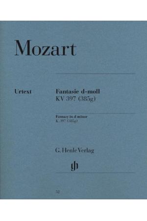 Mozart 莫扎特 d小调幻想曲KV 397 (385g) HN 52