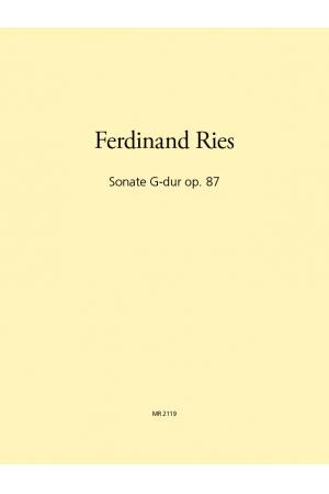 Ferdinand Ries 赖斯 G大调长笛奏鸣曲 op.87 MR 2119