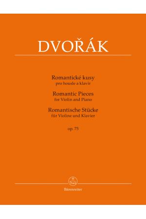 Dvorák 德沃夏克 《浪漫曲》--为小提琴与钢琴而作 op. 75  BA 9576