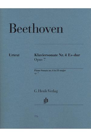 Beethoven 贝多芬：降E大调第四钢琴奏鸣曲 OP.7 HN 773