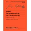Schubert  舒伯特：三首钢琴小品D 946, Two Fragments  D 916b/c  UT50298 