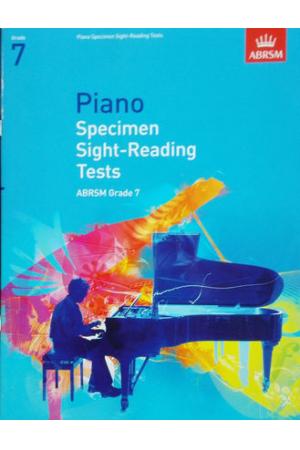 英皇考级：钢琴视奏piano Specimen Sight-Reading Tests (第7级）（英文版）
