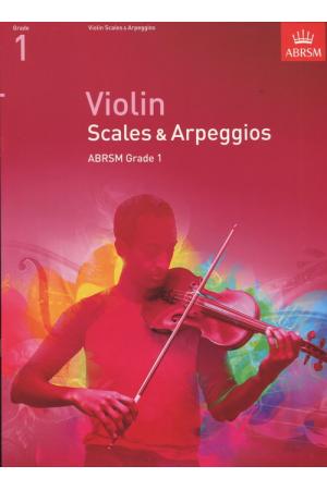 英皇考级：小提琴音阶与琶音Violin Scales & Arpeggios from 2012（1级）(英文版）