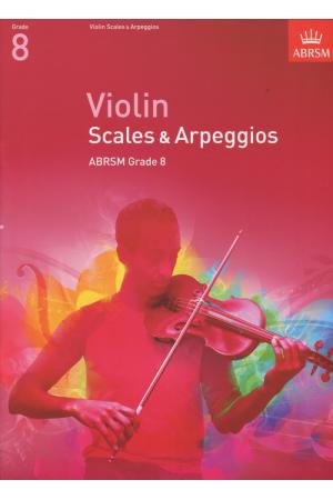 英皇考级：小提琴音阶与琶音Violin Scales & Arpeggios from 2012（8级）(英文版）