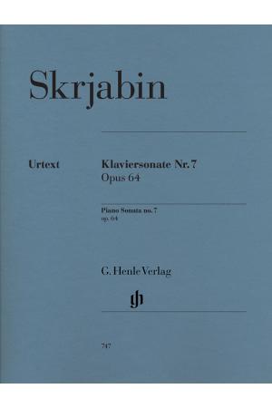 Scriabin 斯克里亚宾 第七钢琴奏鸣曲 OP 64 HN 747