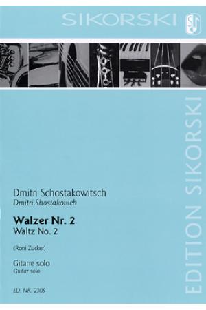 Shostakovich 肖斯塔科维奇 第二圆舞曲——吉他独奏 SIK2309
