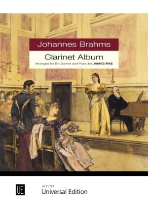 Brahms 勃拉姆斯 单簧管作品——为单簧管和钢琴演奏而作 UE 21713