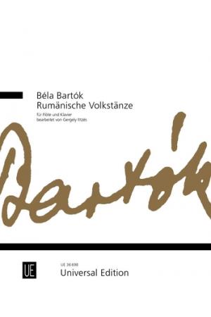 Béla Bartók 巴托克 罗马尼亚舞曲--为长笛而作 UE 36698