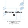  Sibelius 西贝柳斯 C大调浪漫曲（总谱）PB4879