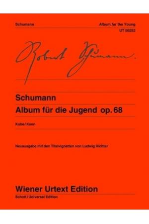 【原版】Robert Schumann 舒曼 少年钢琴曲集op 68 UT50252