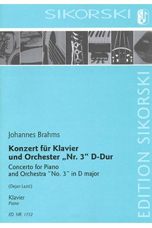 Brahms 勃拉姆斯 第三钢琴协奏曲——根据小提琴协奏曲 OP. 77 改编 SIK1752