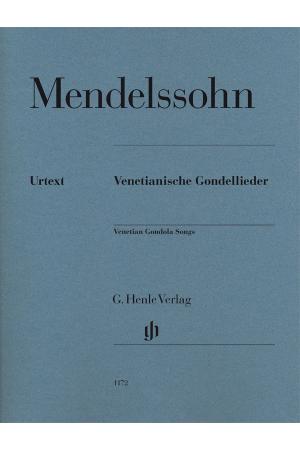 Mendelssohn 门德尔松 为钢琴而作的威尼斯船歌 HN 1172