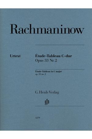 Rachmaninoff 拉赫玛尼诺夫 音画练习曲 op. 33 no. 2 HN 1279