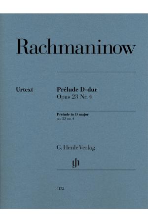Rachmaninoff 拉赫玛尼诺夫 钢琴前奏曲 op. 23 no. 4 HN 1152