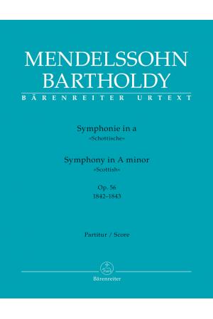 Mendelssohn 门德尔松 a小调第三交响曲“苏格兰”BA 9093