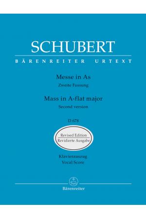 Schubert 舒伯特 降A大调弥撒 D 678 BA 5623-90