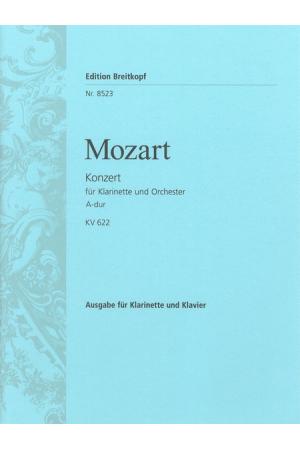 Mozart 莫扎特 A大调单簧管协奏曲 KV622  EB 8523