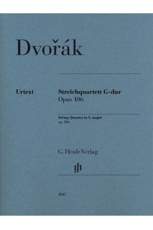  DVORÁK 德沃夏克 G大调弦乐四重奏，op. 106 HN 1045