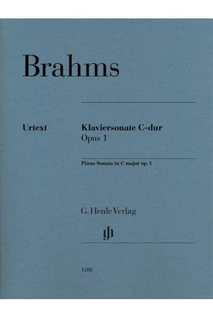 BRAHMS 勃拉姆斯 C大调钢琴奏鸣曲 op. 1 HN 1288