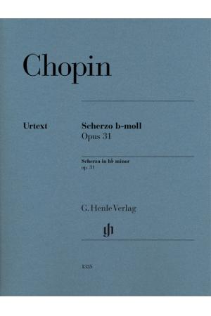  CHOPIN 肖邦 谐谑曲 op. 31 HN 1335