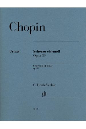  CHOPIN 肖邦 谐谑曲 op. 39 HN 1342