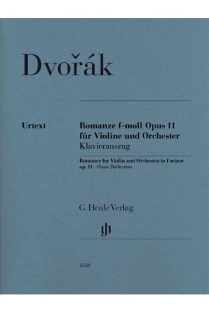  DVORAK 德沃夏克 f小调浪漫曲--为小提琴与管弦乐队而作op.11 HN 1350 