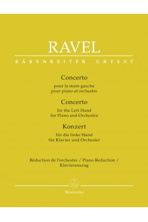  Ravel 拉威尔 左手钢琴协奏曲 BA 7881-90
