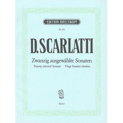 Scarlatti 多梅尼科·斯卡拉蒂 20首钢琴奏鸣曲选集 EB 432 