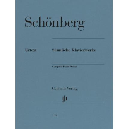 SCHÖNBERG 勋伯格 钢琴作品全集 HN 1178