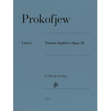  PROKOFIEV 普罗科菲耶夫 瞬间幻影（二十首小品）OP.22 HN 1158 