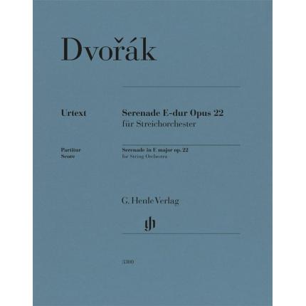  DVOŘÁK 德沃夏克 E大调弦乐小夜曲 Op.22 总谱 HN 3300 