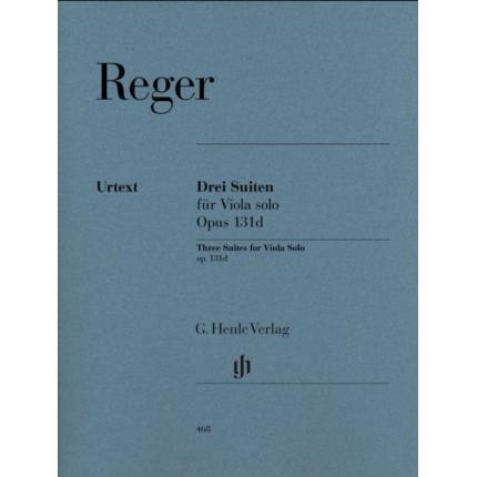  REGER 雷格 三首组曲op. 131d --为中提琴独奏而作 HN 468