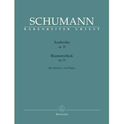 Schumann 舒曼 《阿拉伯风格曲》op. 18、《花之歌》op. 19--为钢琴而作 BA10865