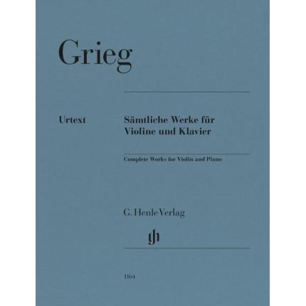 GRIEG 格里格 小提琴和钢琴全集 HN 1164